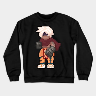Pixel Art - Fighter Boy Crewneck Sweatshirt
